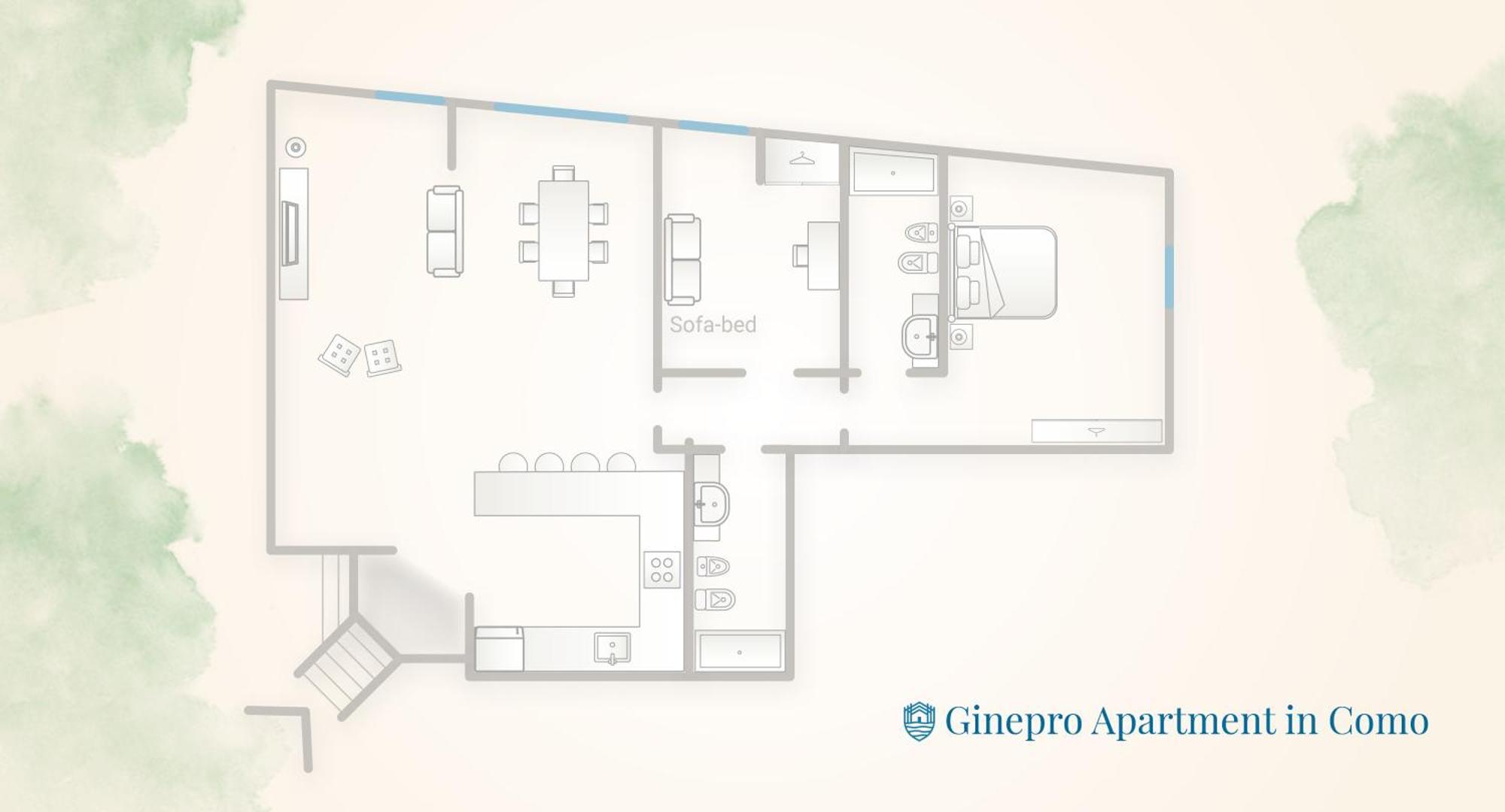 Ginepro & Salvia Apartments In Como By Rent All Como Ngoại thất bức ảnh